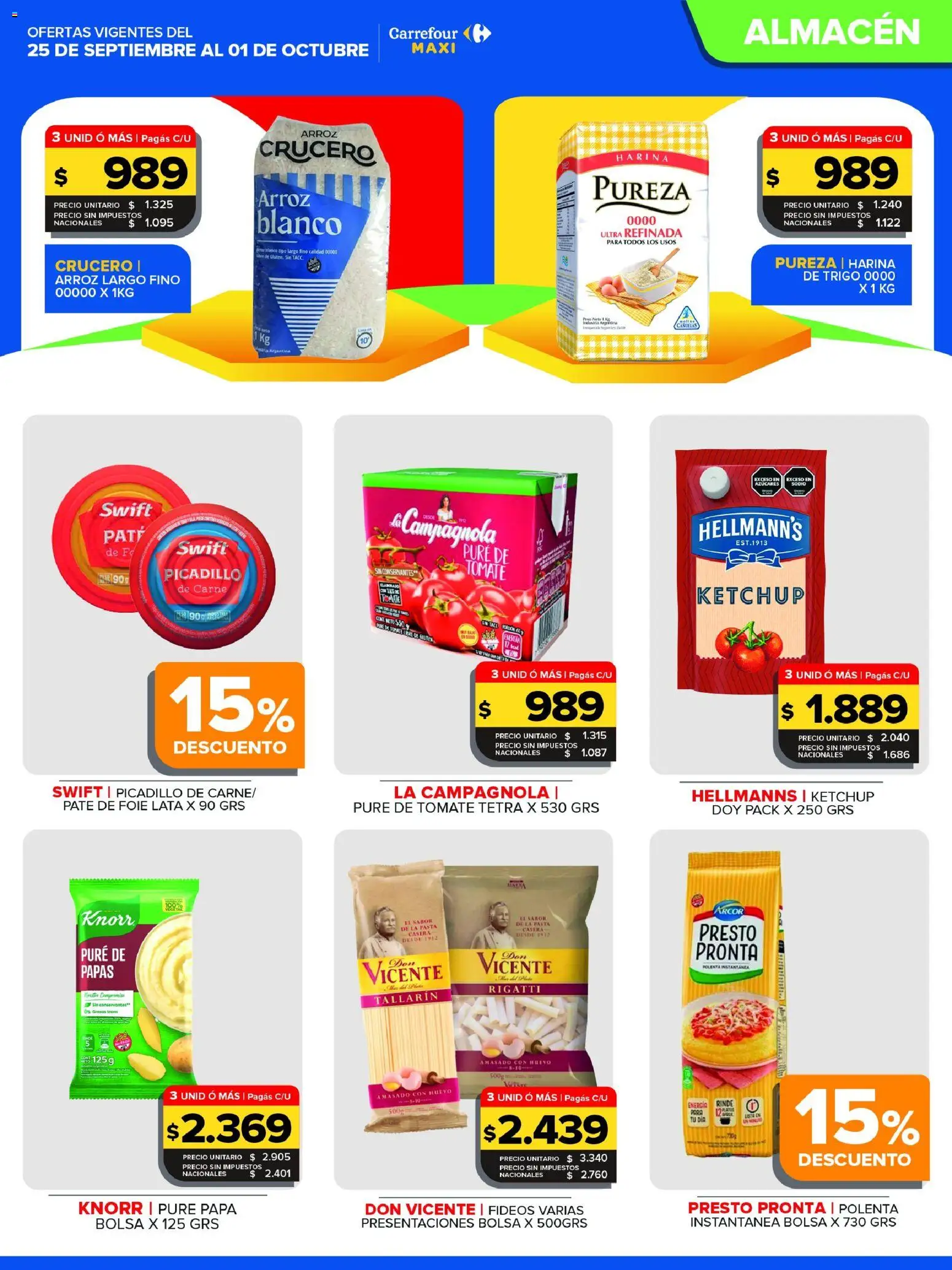 Vista previa del folleto de la tienda Carrefour Maxi válido desde el 25/09/2026 