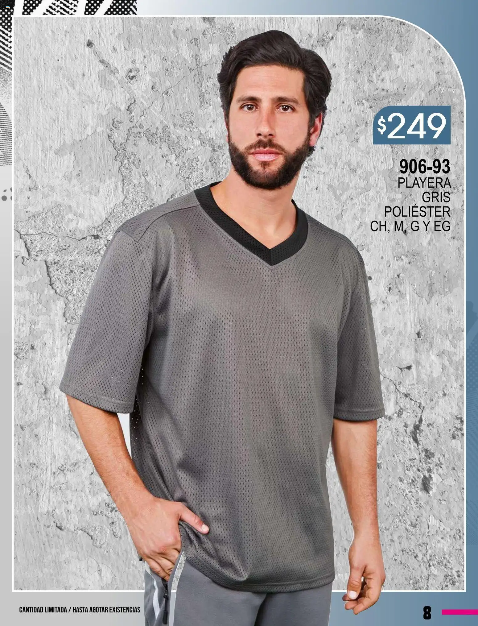 Vista previa las ofertas de la tienda Cklass - Catálogo Especial Supersport Caballero desde el 08/01/2026 - Playera