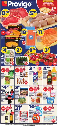 Un aperçu du dépliant Provigo weekly flyer / circulaire du magasin Provigo est valide à partir 29 oct. 2026