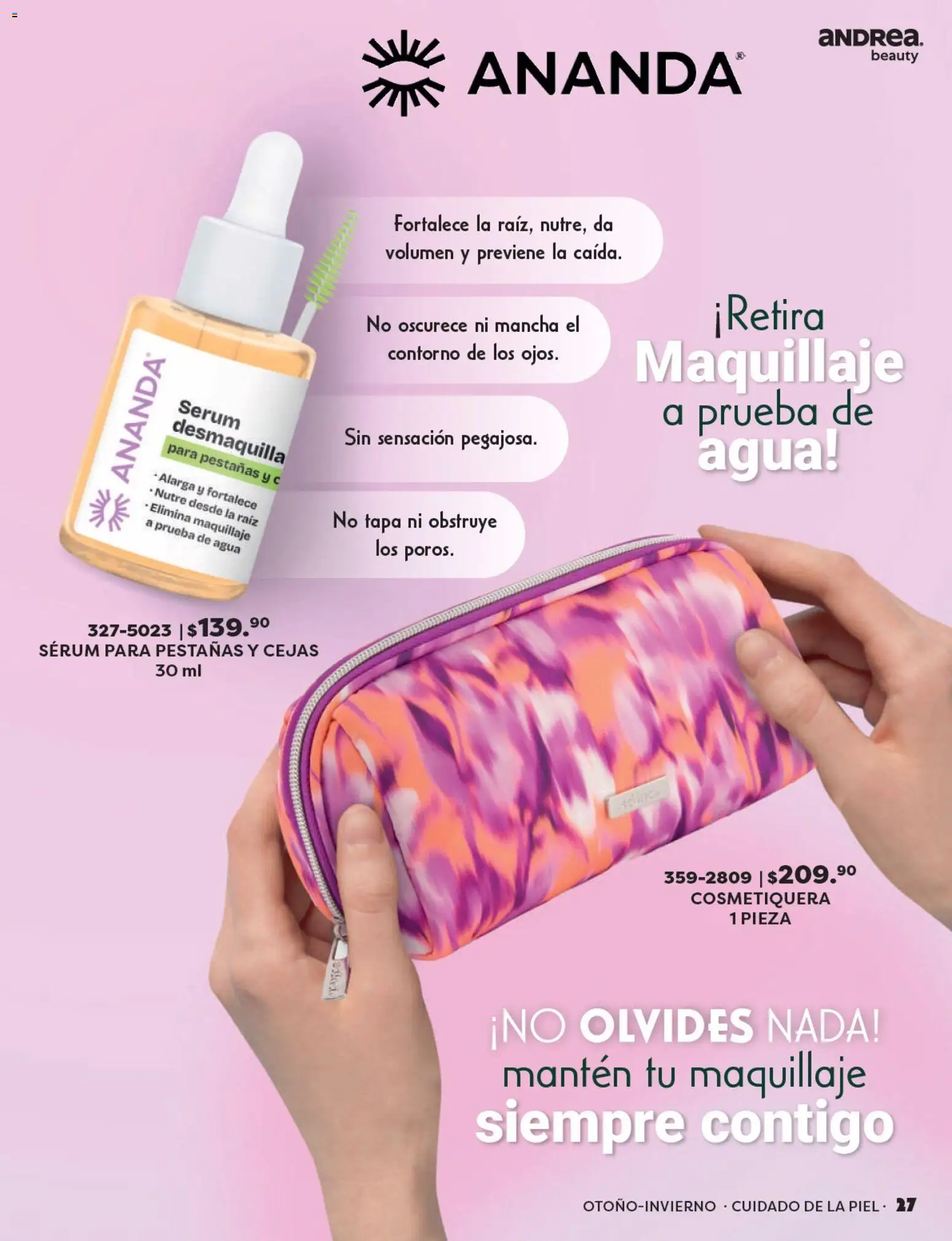 Vista previa las ofertas de la tienda Andrea - Andrea catálogo Beauty desde el 23/08/2026 