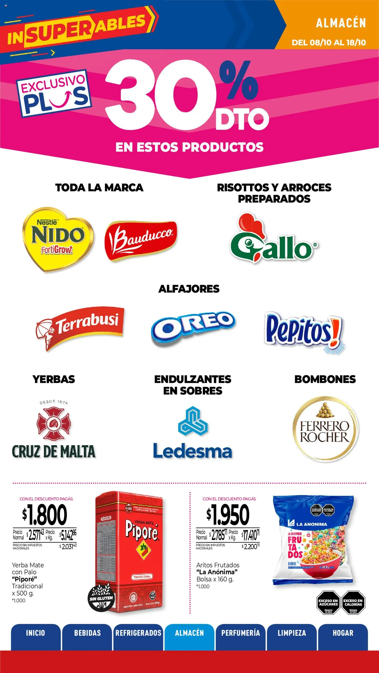 Vista previa del folleto de la tienda La Anonima válido desde el 08/10/2026 