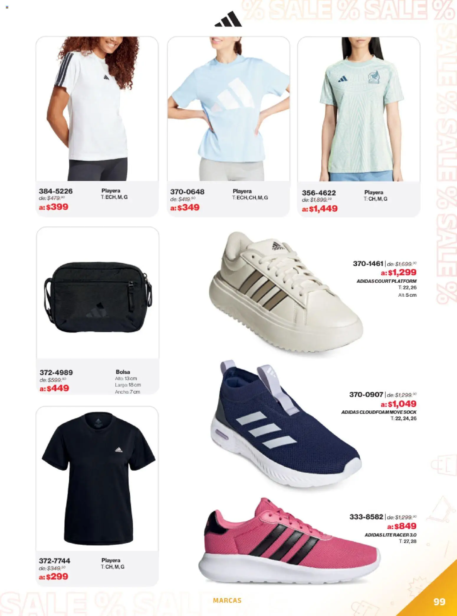 Vista previa las ofertas de la tienda Andrea - Catálogo Outlet desde el 21/12/2025 - Playera, Bolsa