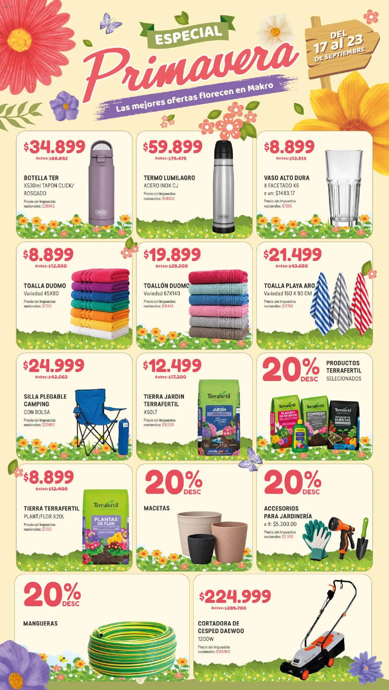 Vista previa del folleto de la tienda Makro válido desde el 17/09/2026 