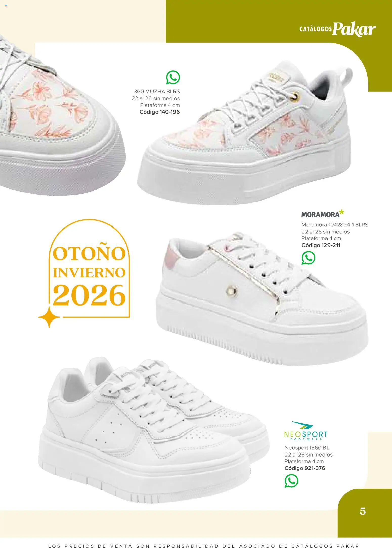 Vista previa las ofertas de la tienda SC Pakar - SC Pakar catálogo Casual desde el 31/07/2026 