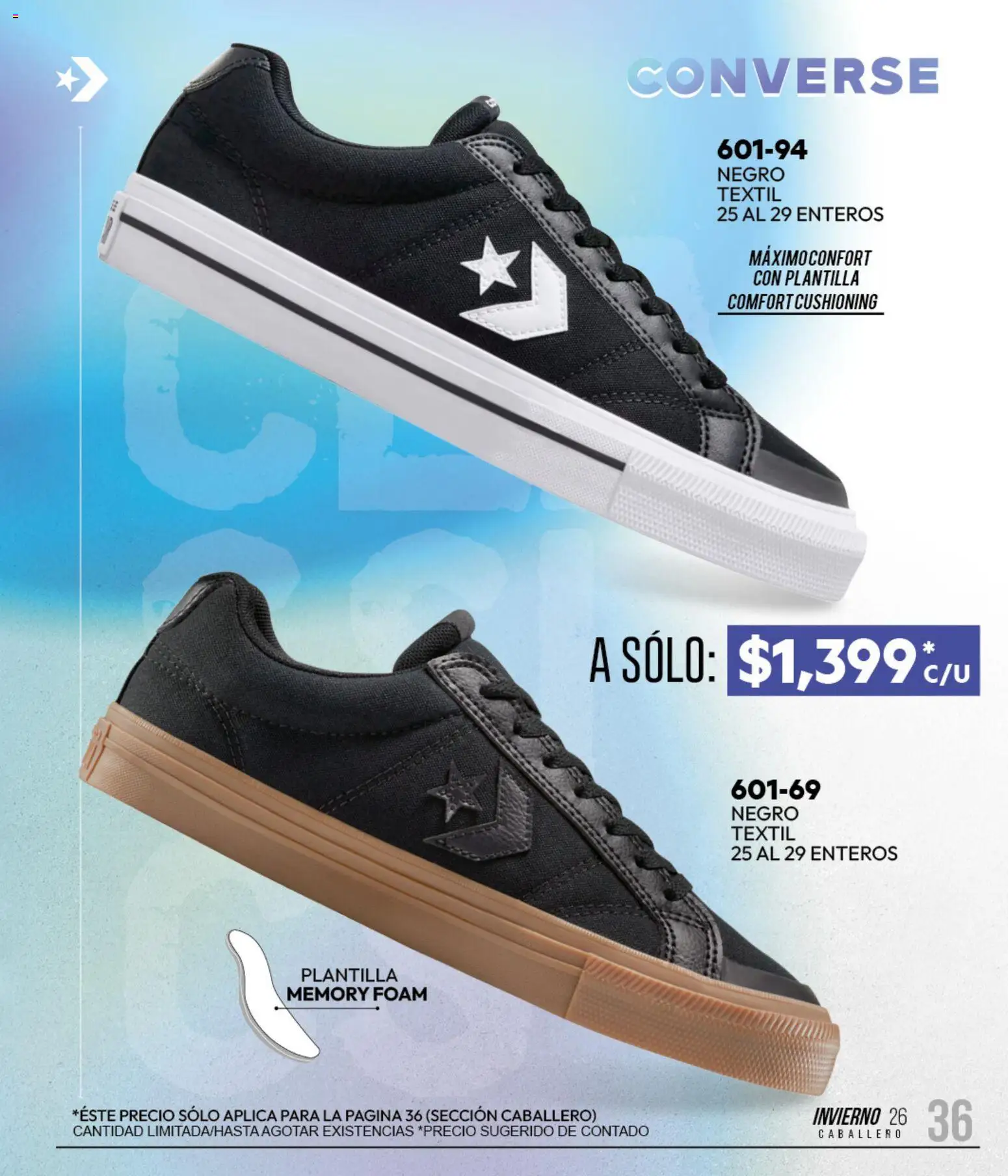 Vista previa las ofertas de la tienda Cklass - Cklass catálogo Sportbrands Caballero Invierno desde el 11/09/2026 