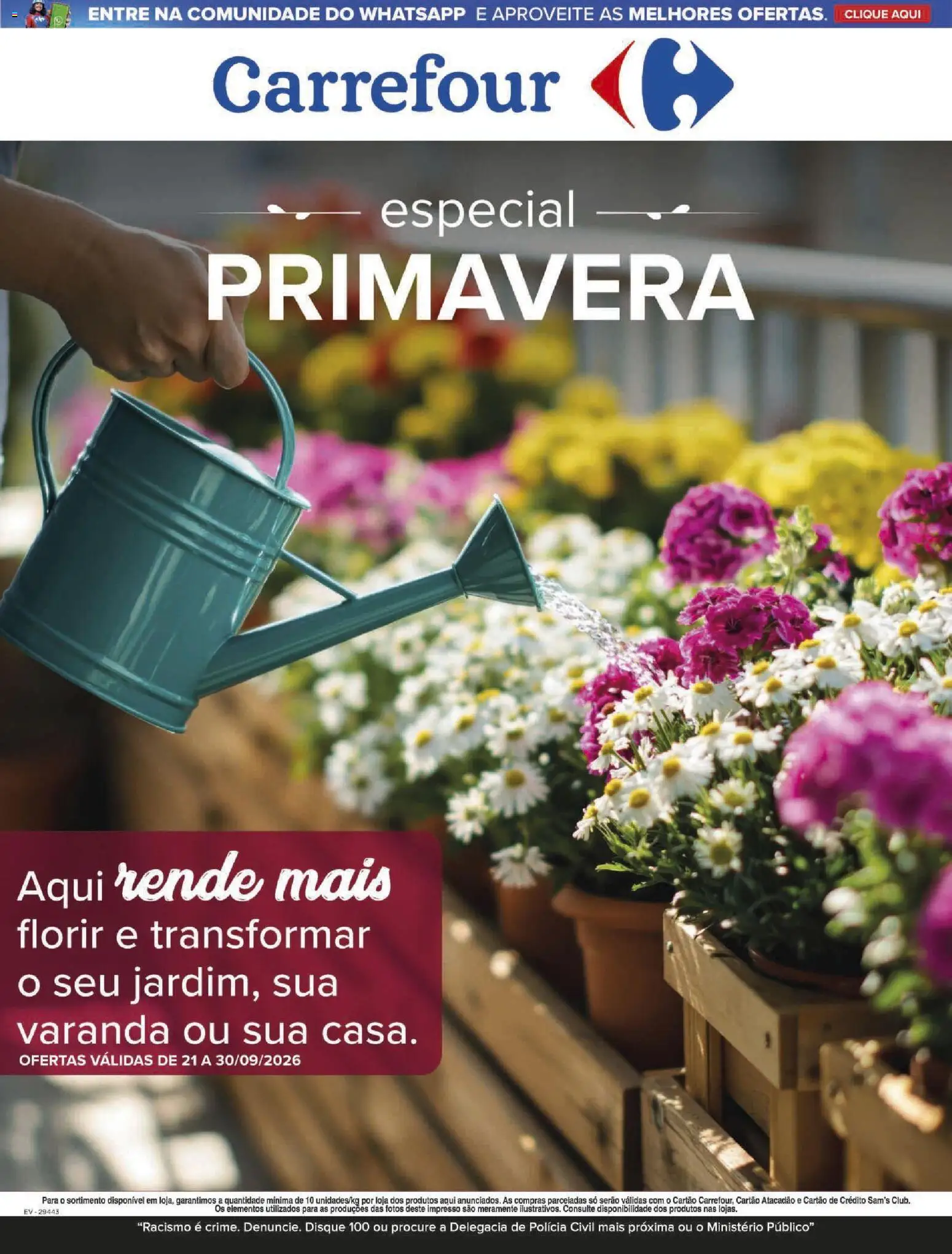 Pré-Visualização do folheto "Carrefour ofertas Primavera" da loja Carrefour válido a partir de 21/09/2026
