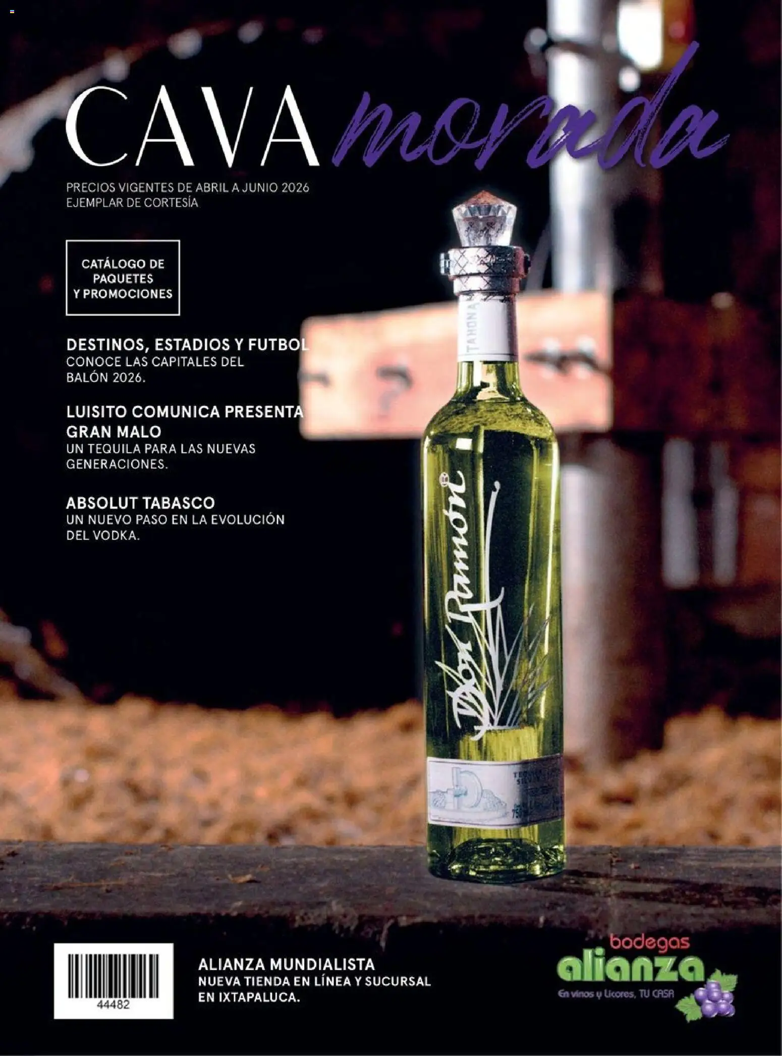 Vista previa las ofertas de la tienda Bodegas Alianza - Bodegas Alianza catálogo desde el 01/04/2026 - Tequila