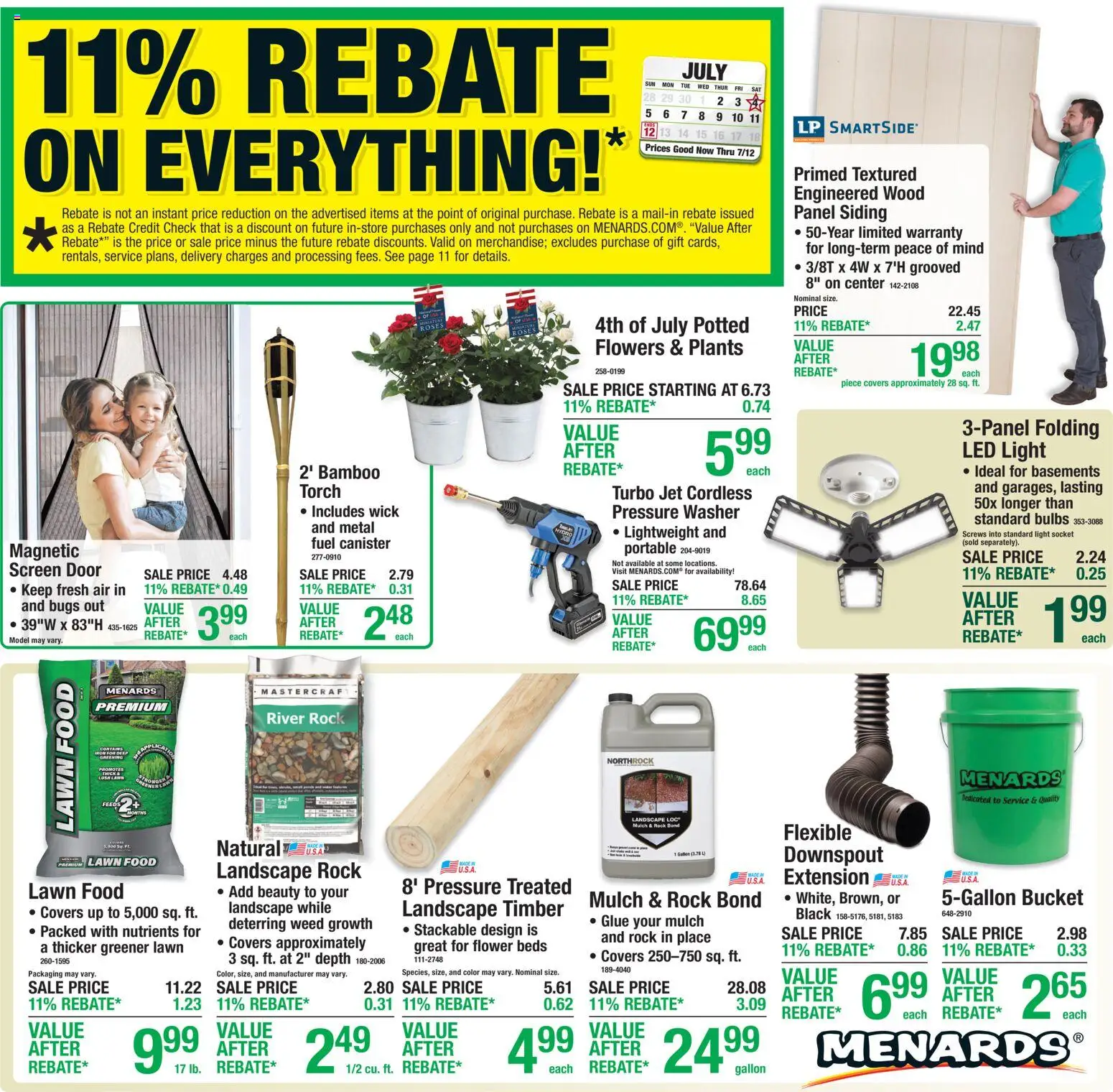 Ad Preview of Menards Menards Weekly Ad from 07/02/2026