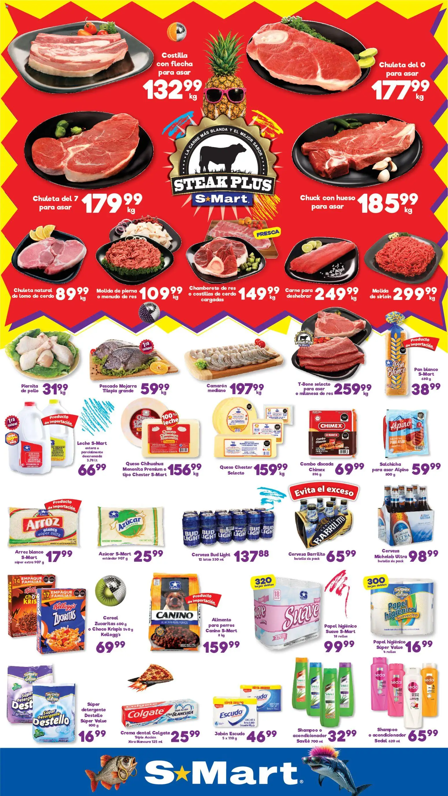 Vista previa las ofertas de la tienda S-Mart - S-Mart folleto Juárez desde el 09/10/2026 