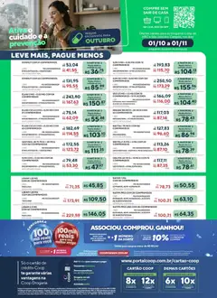 Pré-Visualização do folheto "Coop ofertas Medicamentos com Receita" da loja Coop válido a partir de 01/10/2026