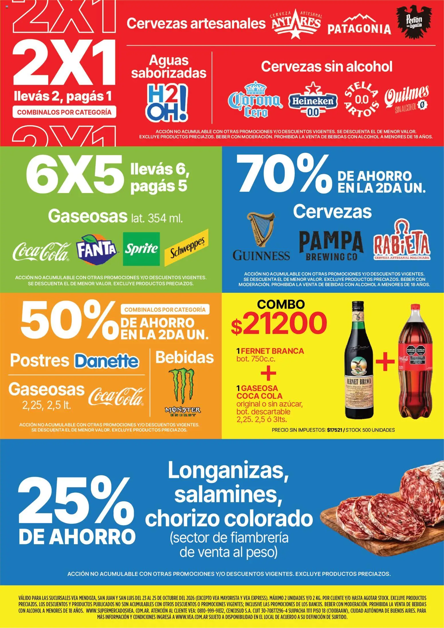 Vista previa del folleto de la tienda Vea válido desde el 23/10/2026 