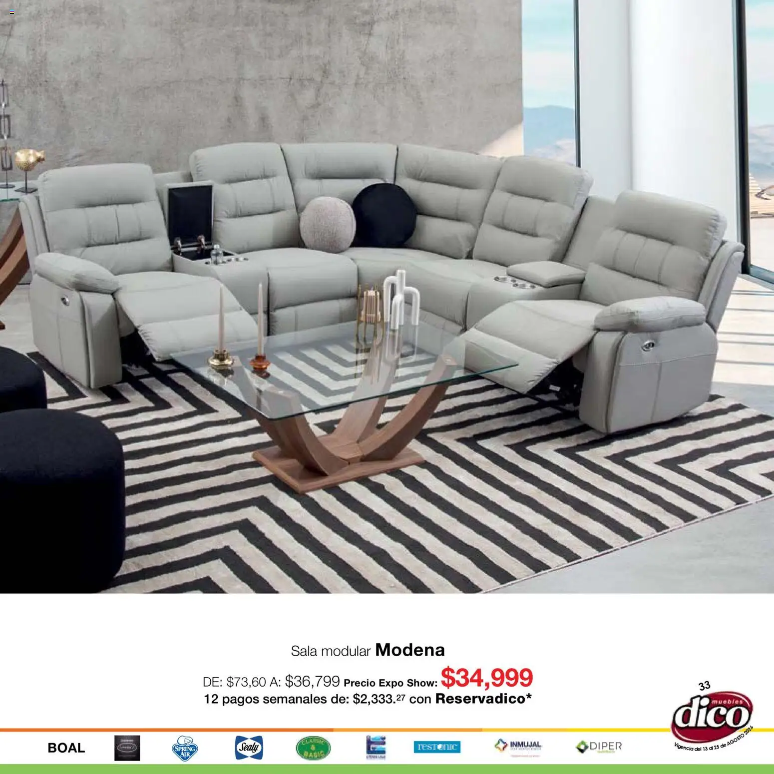 Vista previa las ofertas de la tienda Muebles Dico - Muebles Dico catálogo Expo Show desde el 13/08/2026 