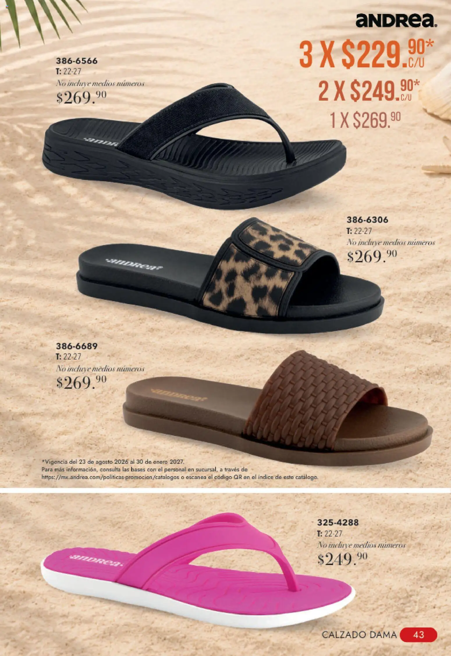 Vista previa las ofertas de la tienda Andrea - Andrea catálogo Tropical desde el 23/08/2026 
