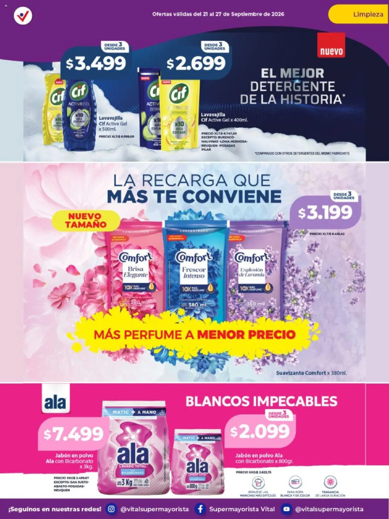 Vista previa del folleto de la tienda Vital válido desde el 21/09/2026 
