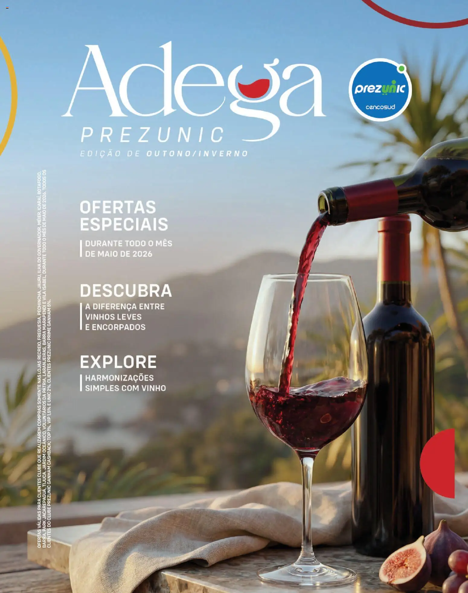 Pré-Visualização do folheto "Prezunic ofertas Adega" da loja Prezunic válido a partir de 05/05/2026 - Vinho, Maiô