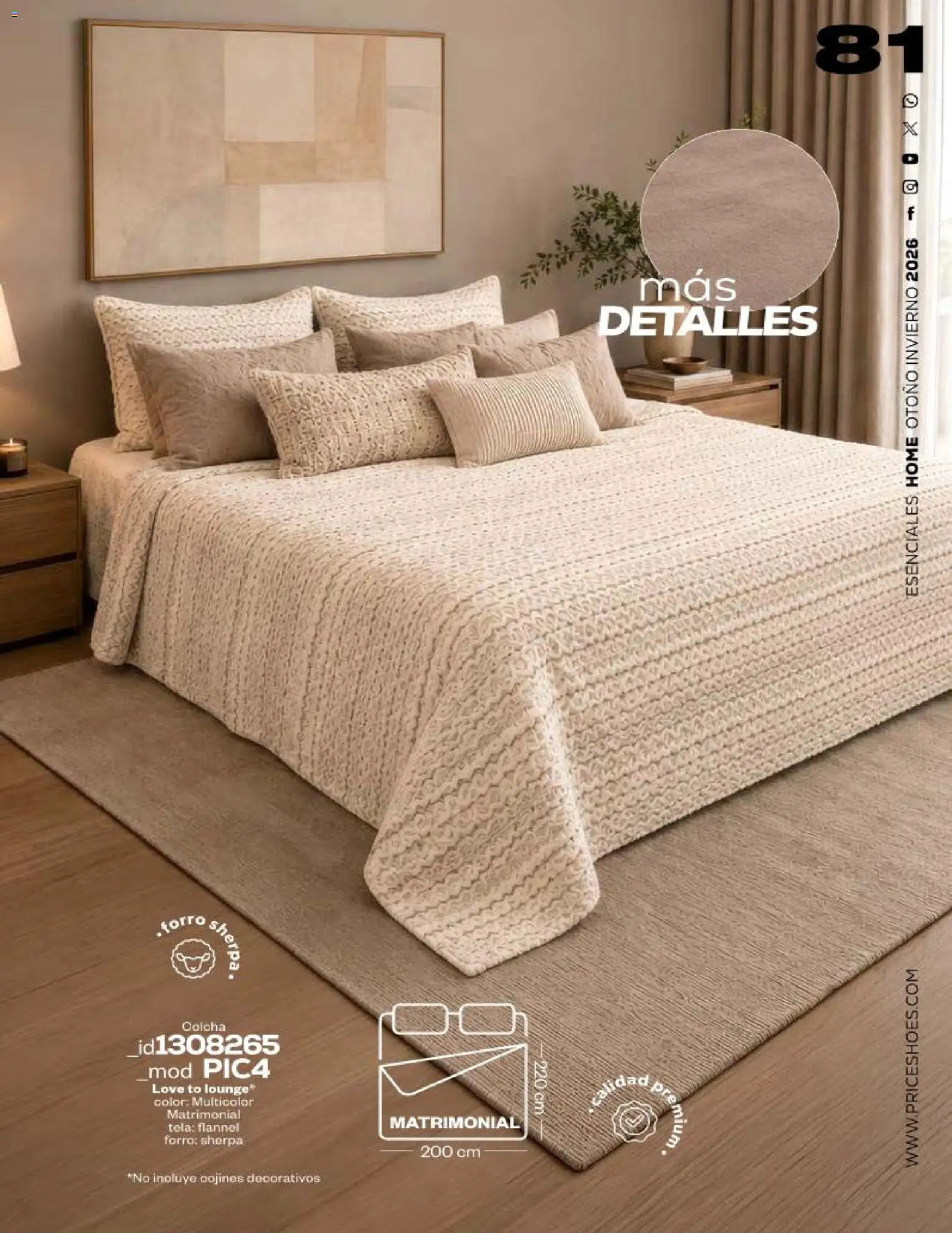 Vista previa las ofertas de la tienda Price Shoes - Price Shoes catálogo Esenciales Home desde el 17/08/2026 