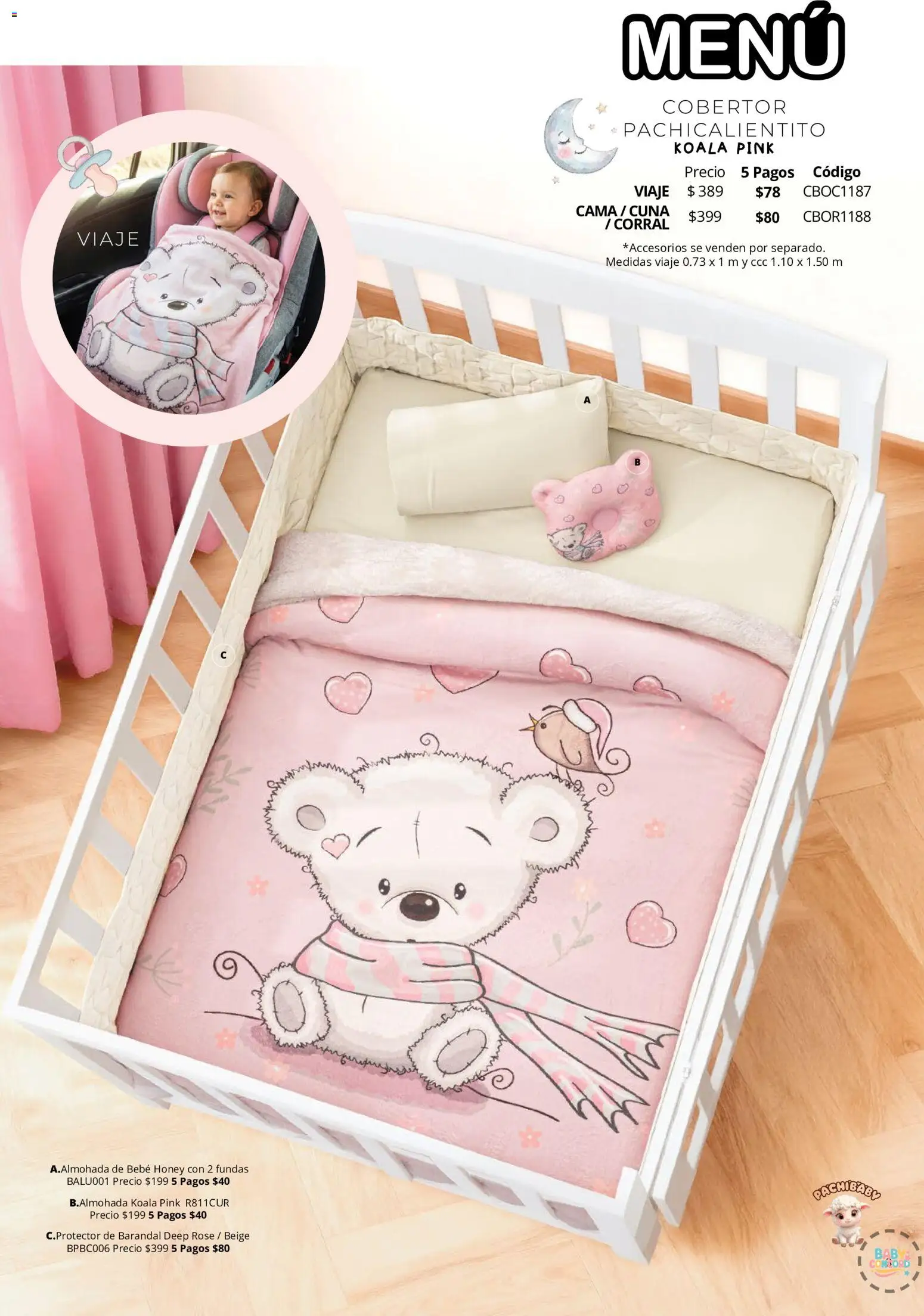 Vista previa las ofertas de la tienda Colchas Concord - Colchas Concord catálogo Colección Bebé Disney desde el 15/10/2026 