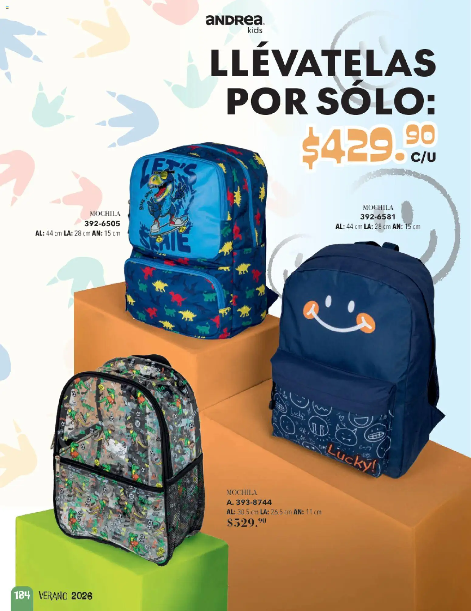 Vista previa las ofertas de la tienda Andrea - Andrea catálogo Infantil desde el 24/05/2026 - Mochila