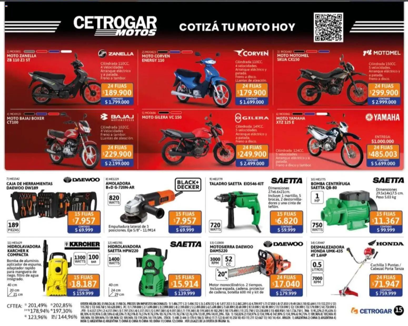 Vista previa del folleto de la tienda Cetrogar válido desde el 04/08/2026 