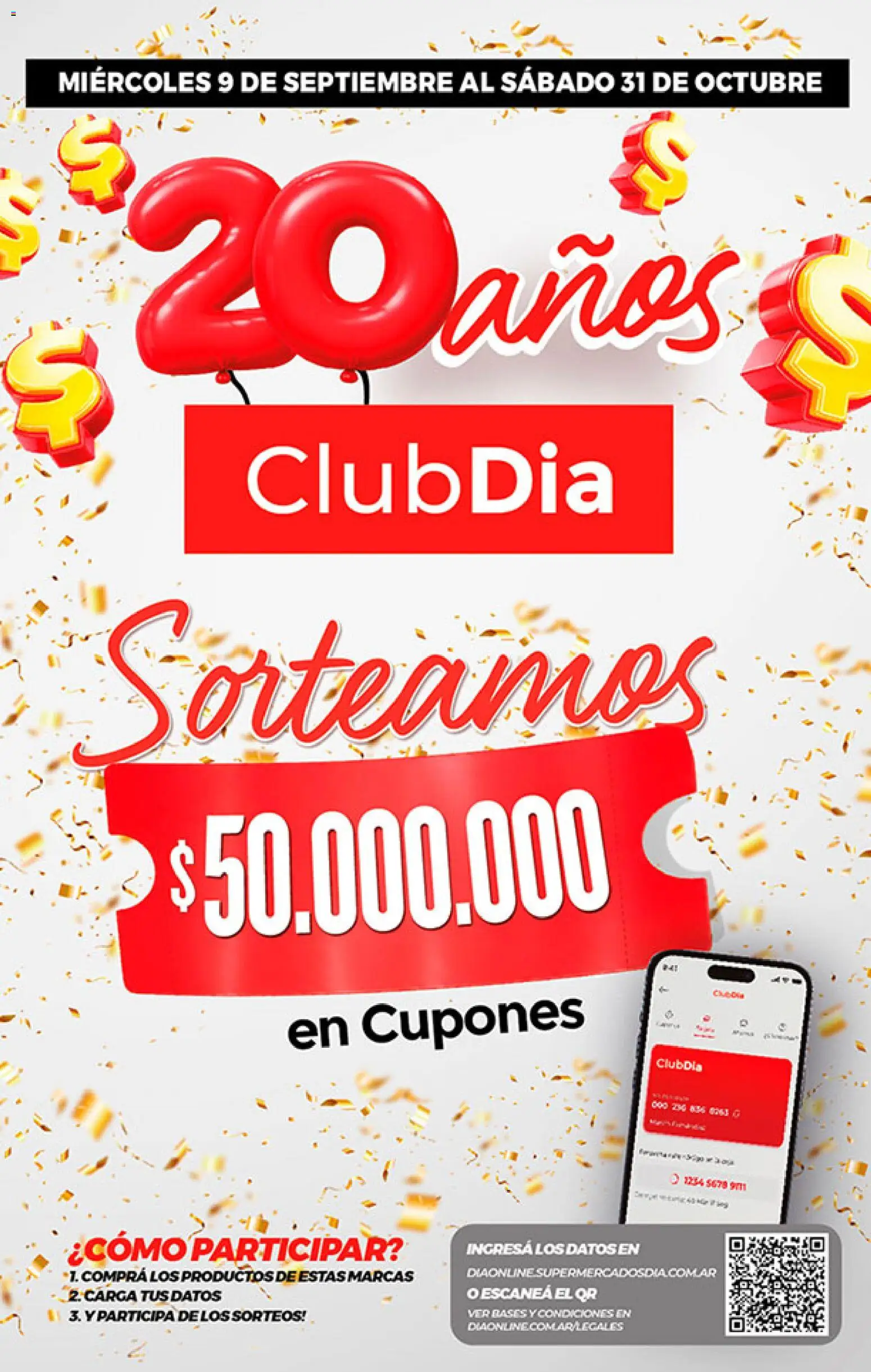 Vista previa del folleto de la tienda Dia válido desde el 09/09/2026 