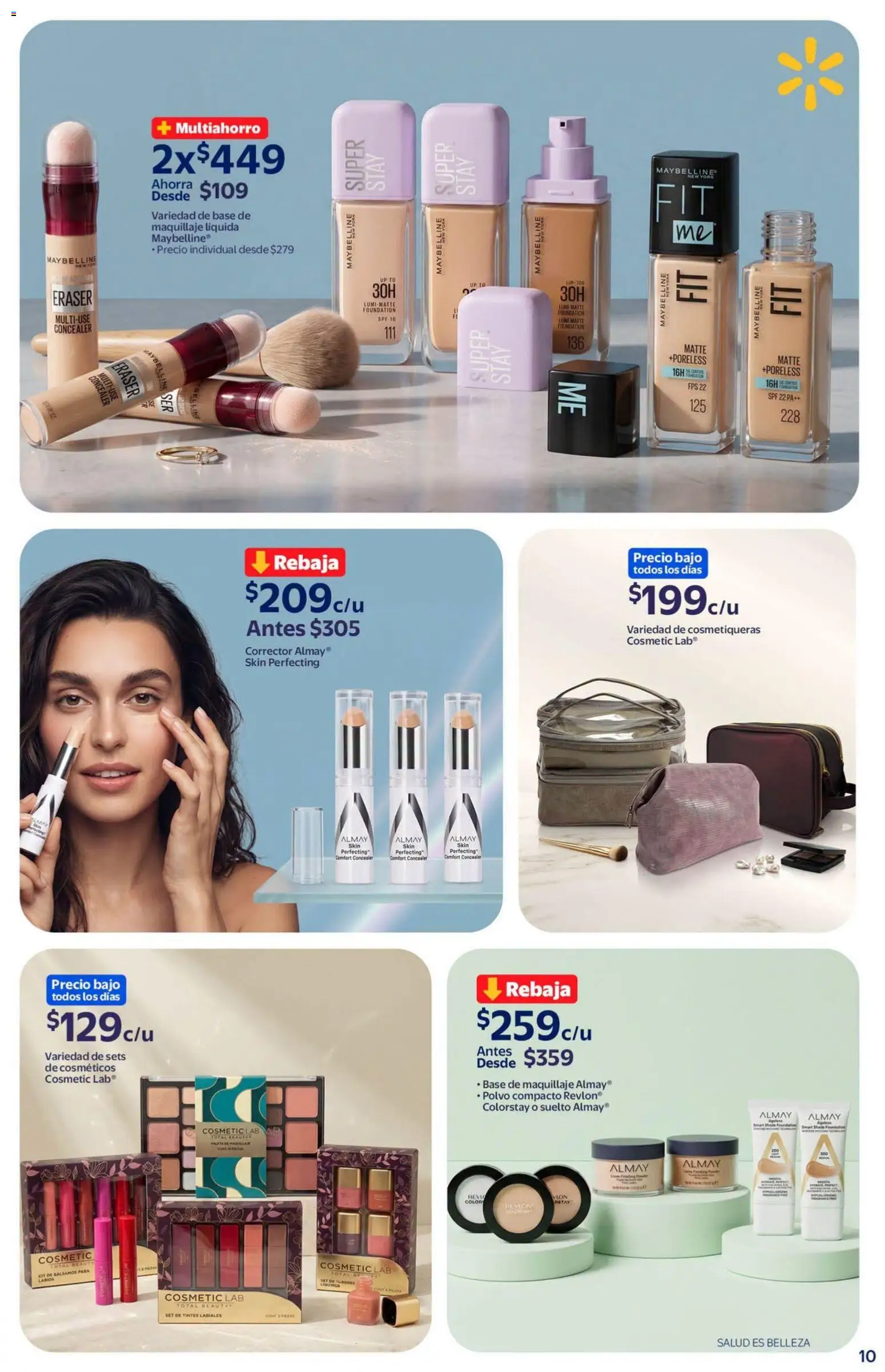 Vista previa las ofertas de la tienda Walmart - Walmart folleto Tu rutina K-Beauty a precios bajos. desde el 18/09/2026 - Maquillaje, Corrector, Base de maquillaje, Polvo compacto, Polvo