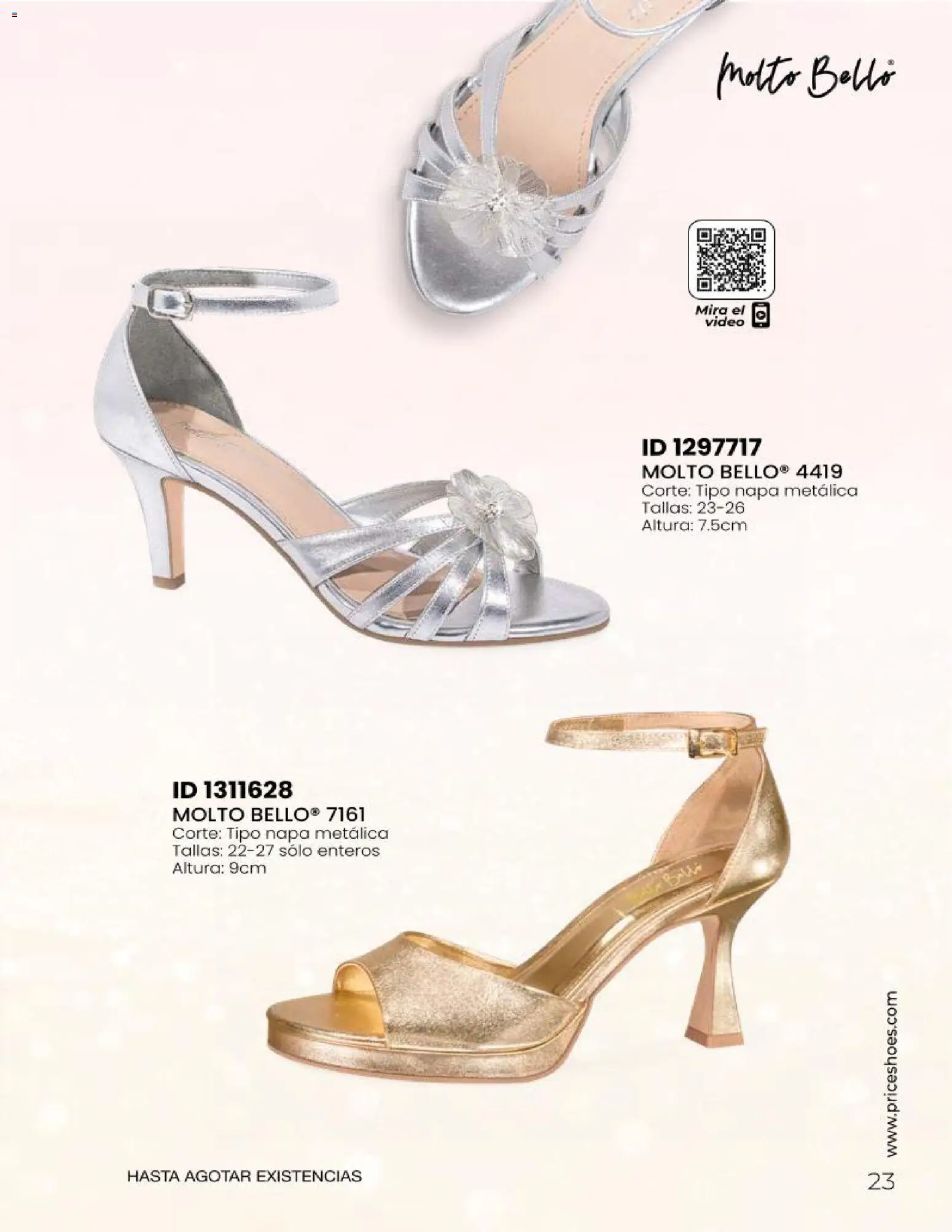 Vista previa las ofertas de la tienda Price Shoes - Price Shoes catálogo Sandalias 2026 desde el 23/06/2026 