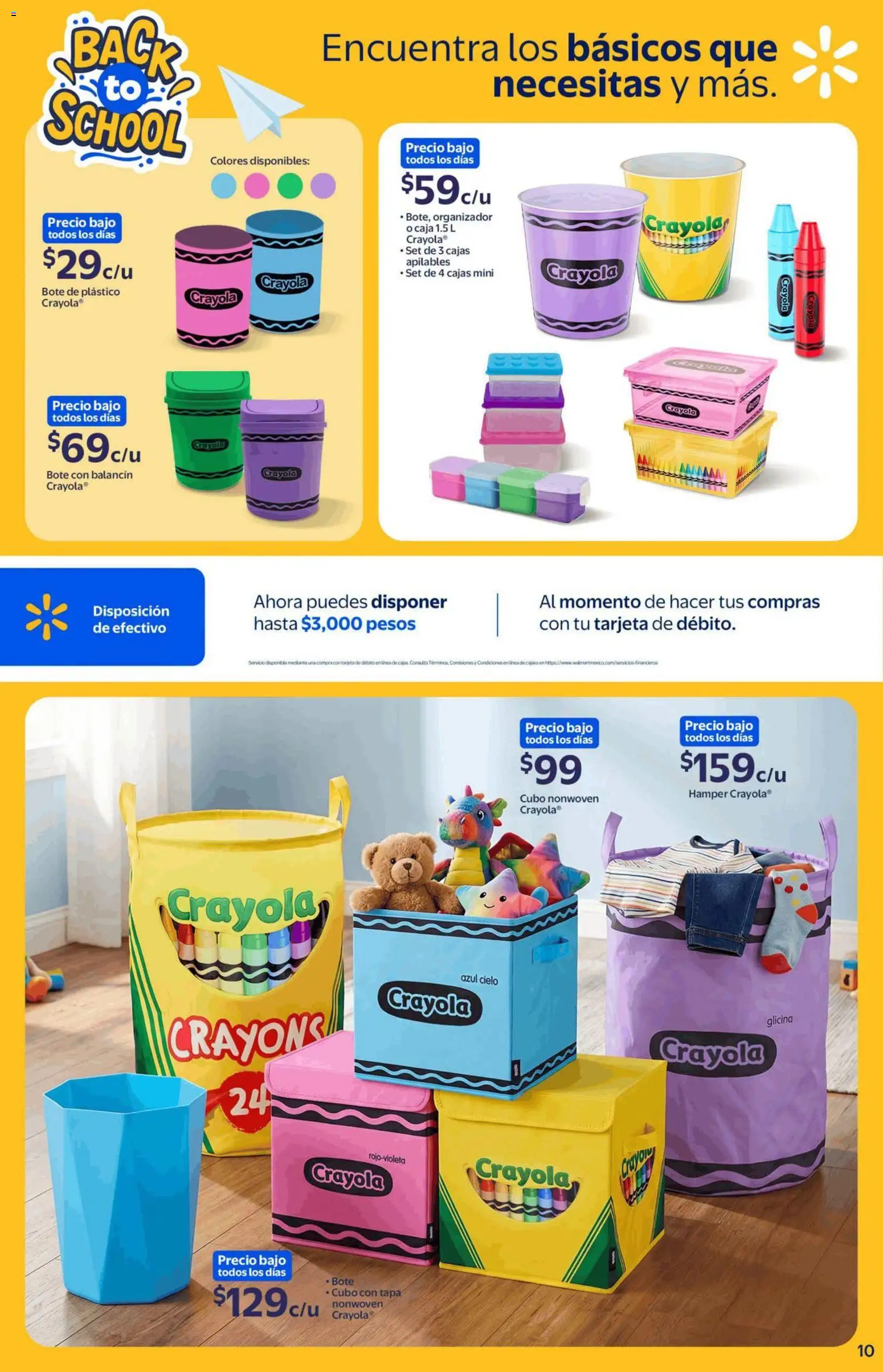 Vista previa las ofertas de la tienda Walmart - Walmart folleto Back to School desde el 13/08/2026 