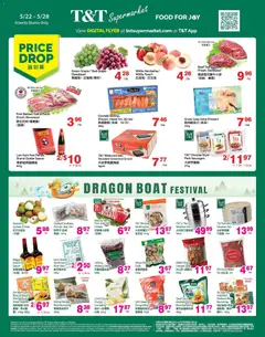 Preview of leaflet T&T Supermarket weekly flyer - AB from shop T&T Supermarket is valid from May 22, 2026
