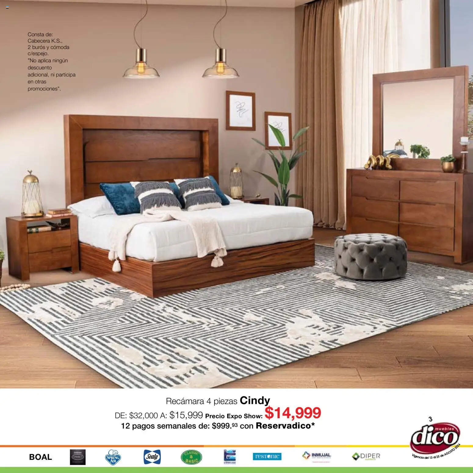 Vista previa las ofertas de la tienda Muebles Dico - Muebles Dico catálogo Expo Show desde el 13/08/2026 