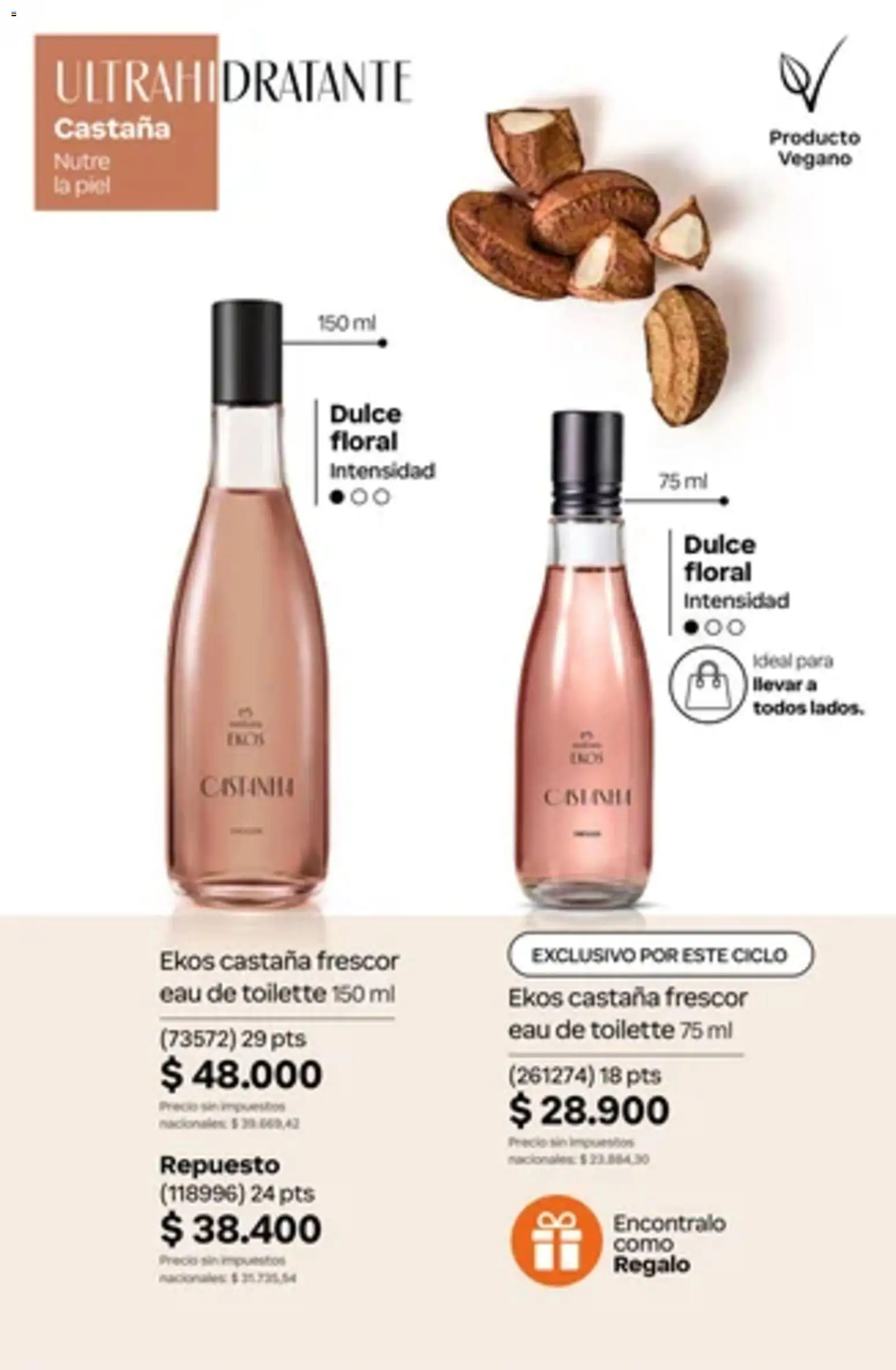 Vista previa del folleto de la tienda Natura válido desde el 01/10/2026 - Dulce, Eau de toilette
