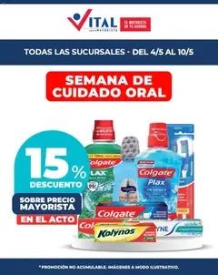 Vista previa del folleto de la tienda Vital válido desde el 04/05/2026 