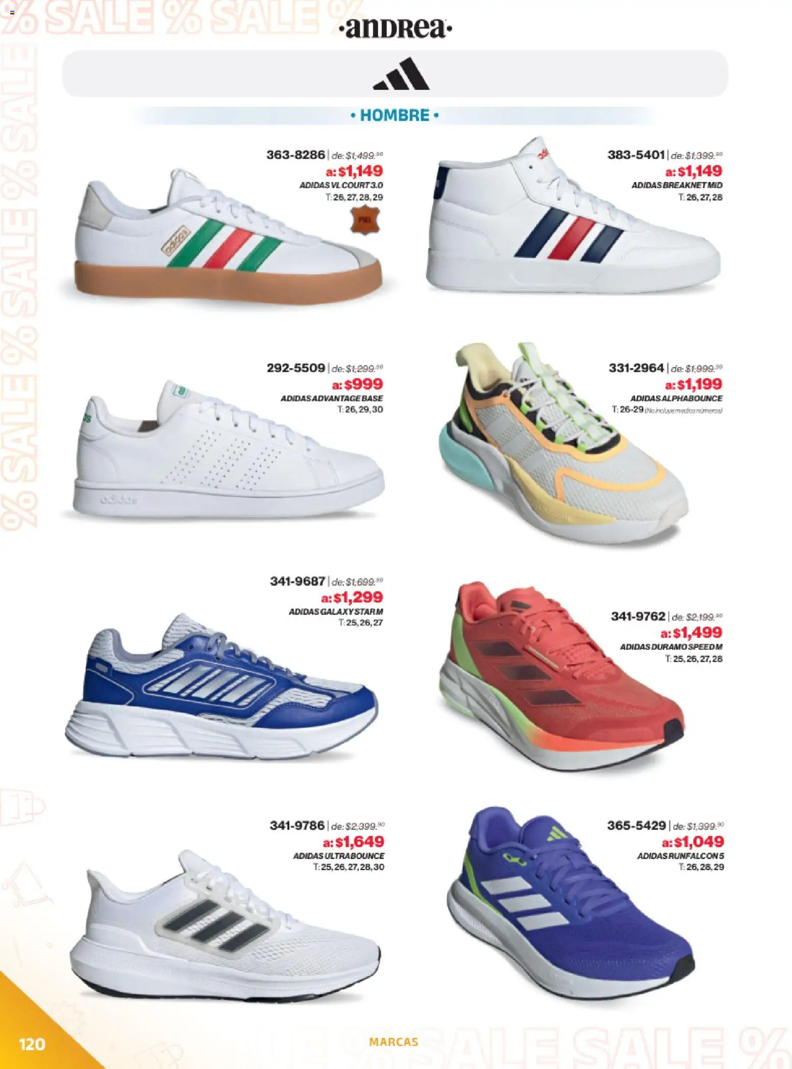 Vista previa las ofertas de la tienda Andrea - Catálogo Outlet desde el 21/12/2025 