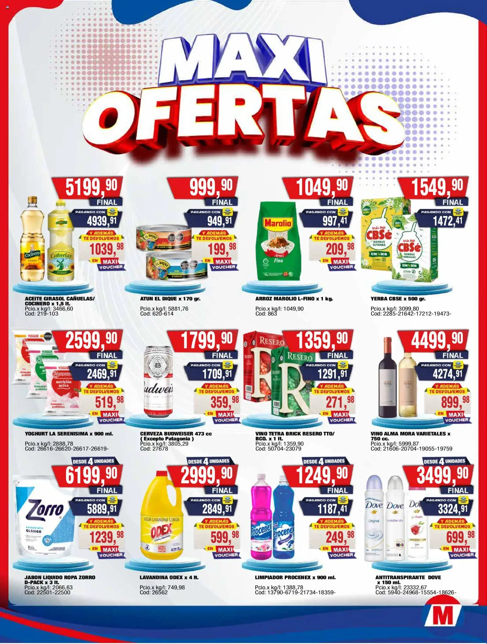 Vista previa del folleto de la tienda Maxiconsumo válido desde el 31/08/2026 