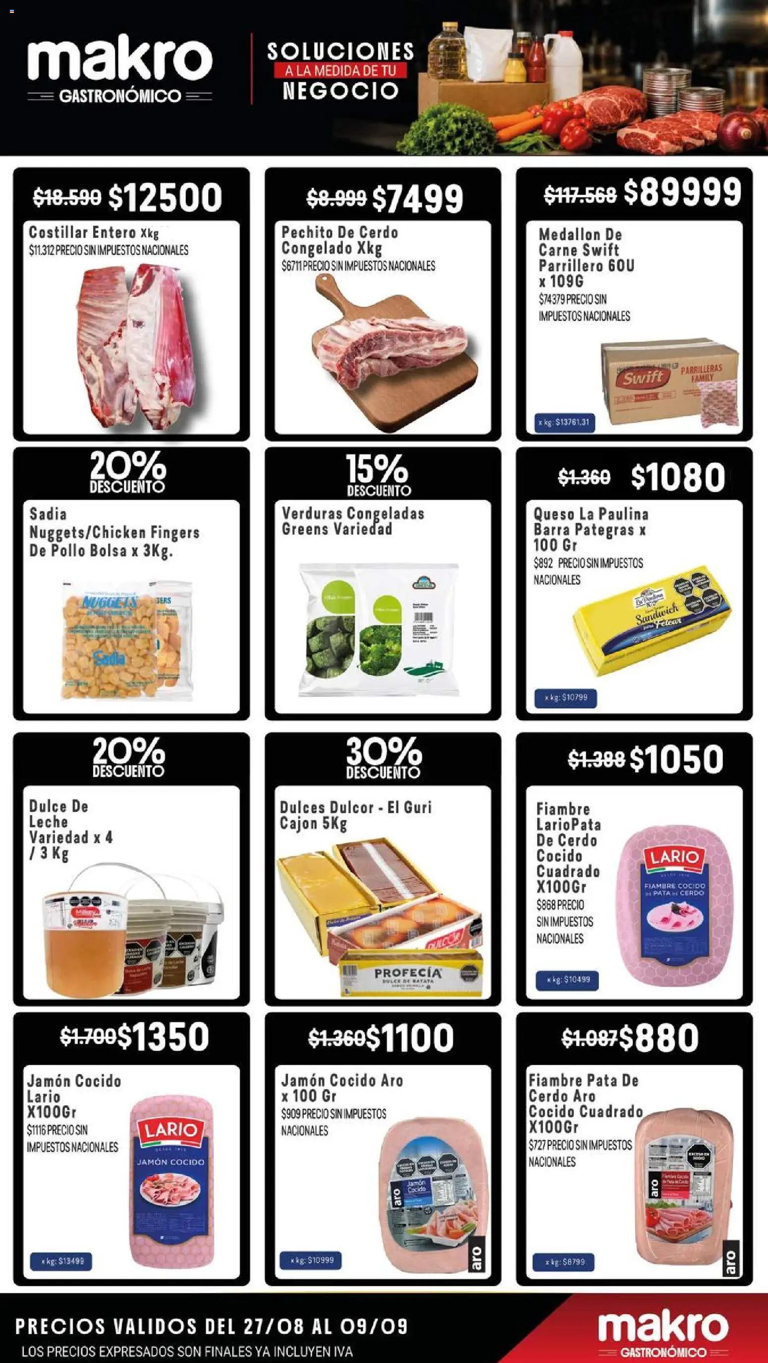 Vista previa del folleto de la tienda Makro válido desde el 27/08/2026 