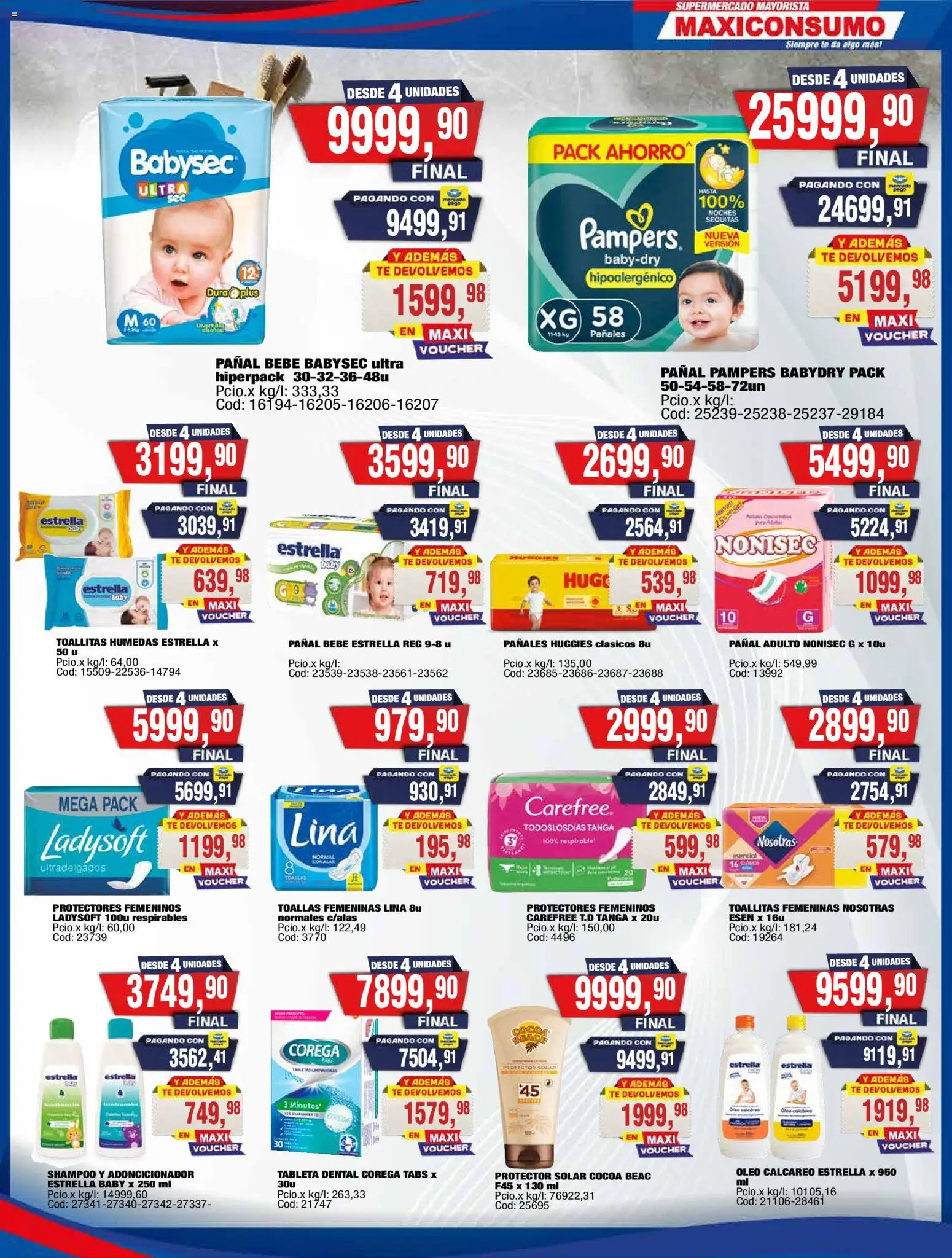 Vista previa del folleto de la tienda Maxiconsumo válido desde el 26/10/2026 
