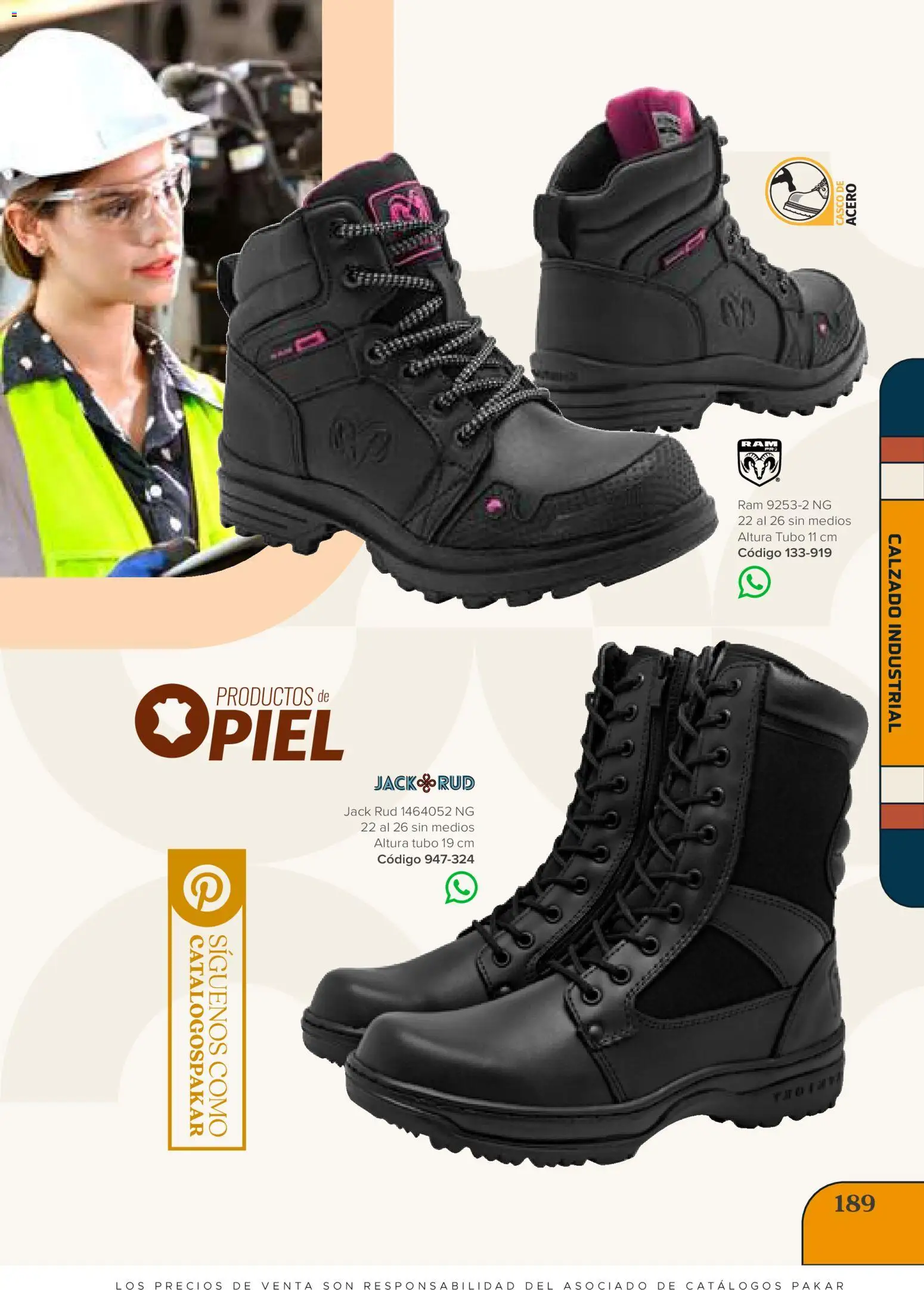 Vista previa las ofertas de la tienda SC Pakar - SC Pakar catálogo Bota desde el 31/07/2026 