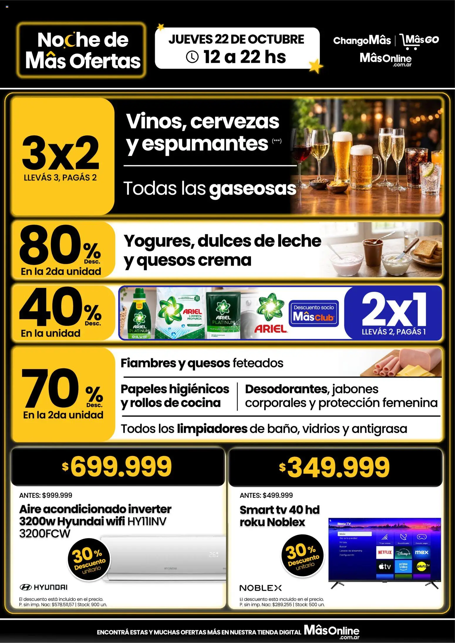 Vista previa del folleto de la tienda Changomas válido desde el 22/10/2026 