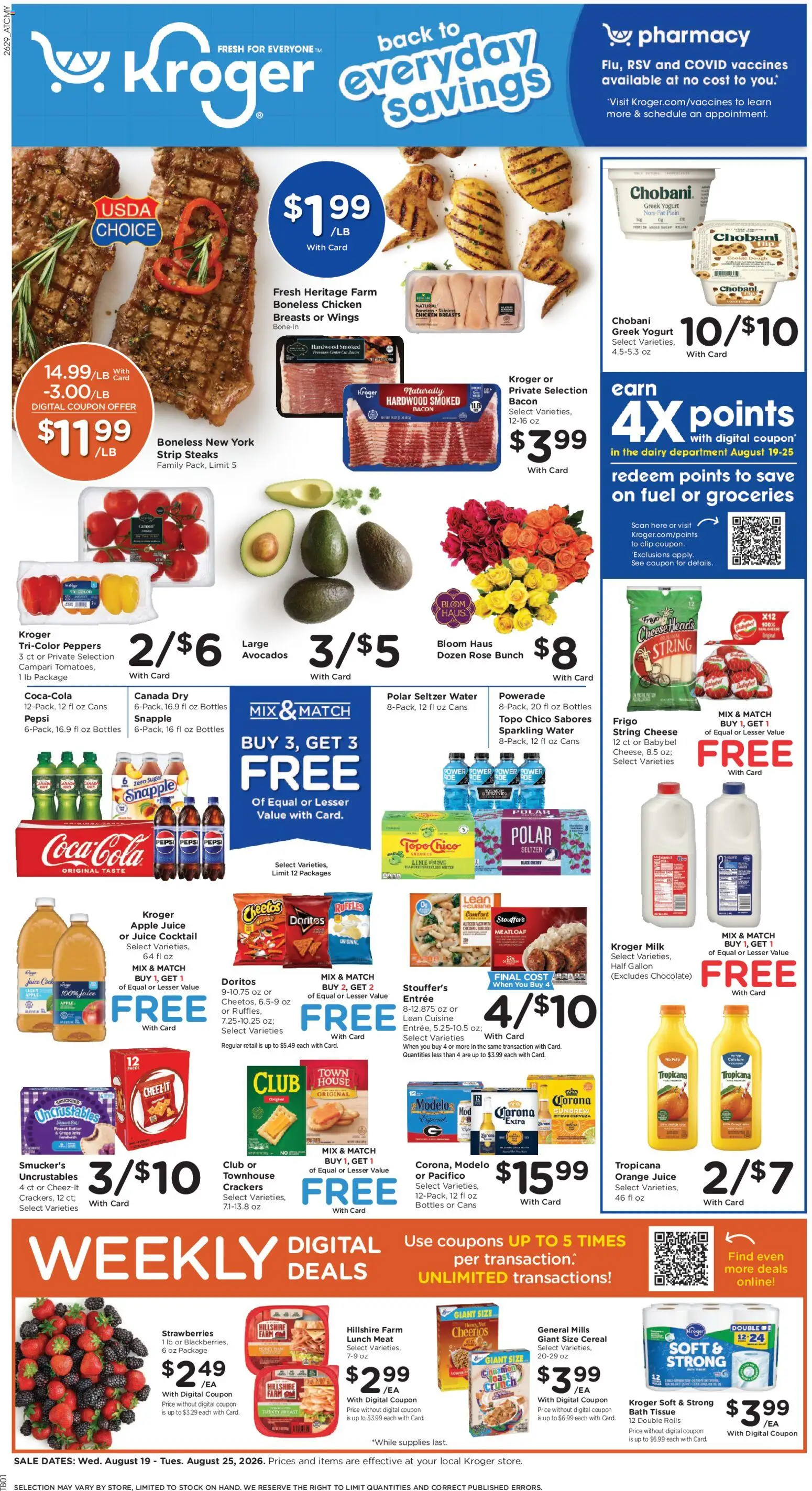 Ad Preview of Kroger Kroger Weekly Ad from 08/19/2026