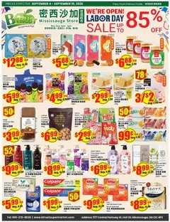 Preview of leaflet Btrust Supermarket weekly flyer - Mississauga from shop Btrust Supermarket is valid from Sep 04, 2026