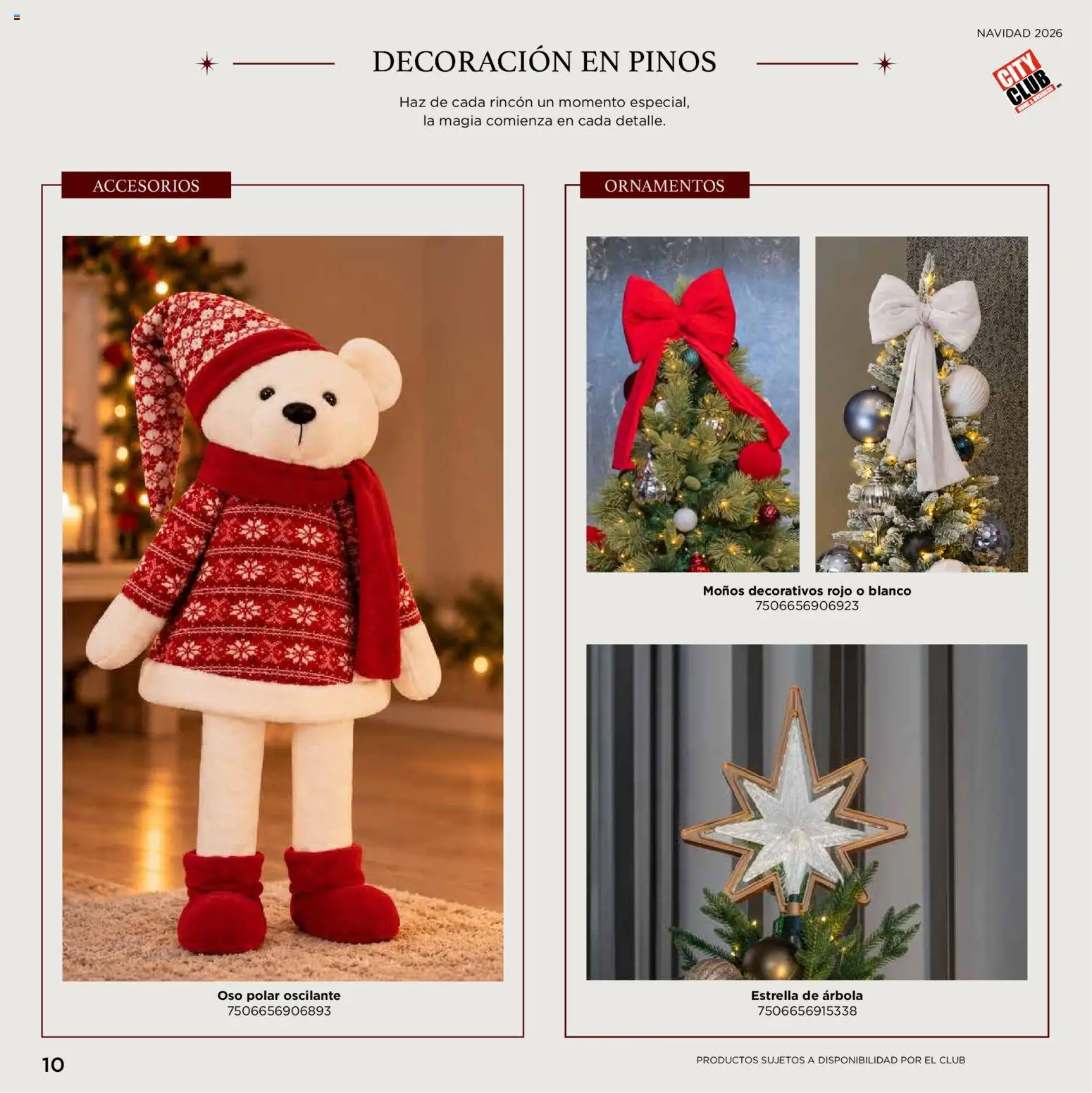 Vista previa las ofertas de la tienda City Club - City Club Catálogo Navideño desde el 02/10/2026 