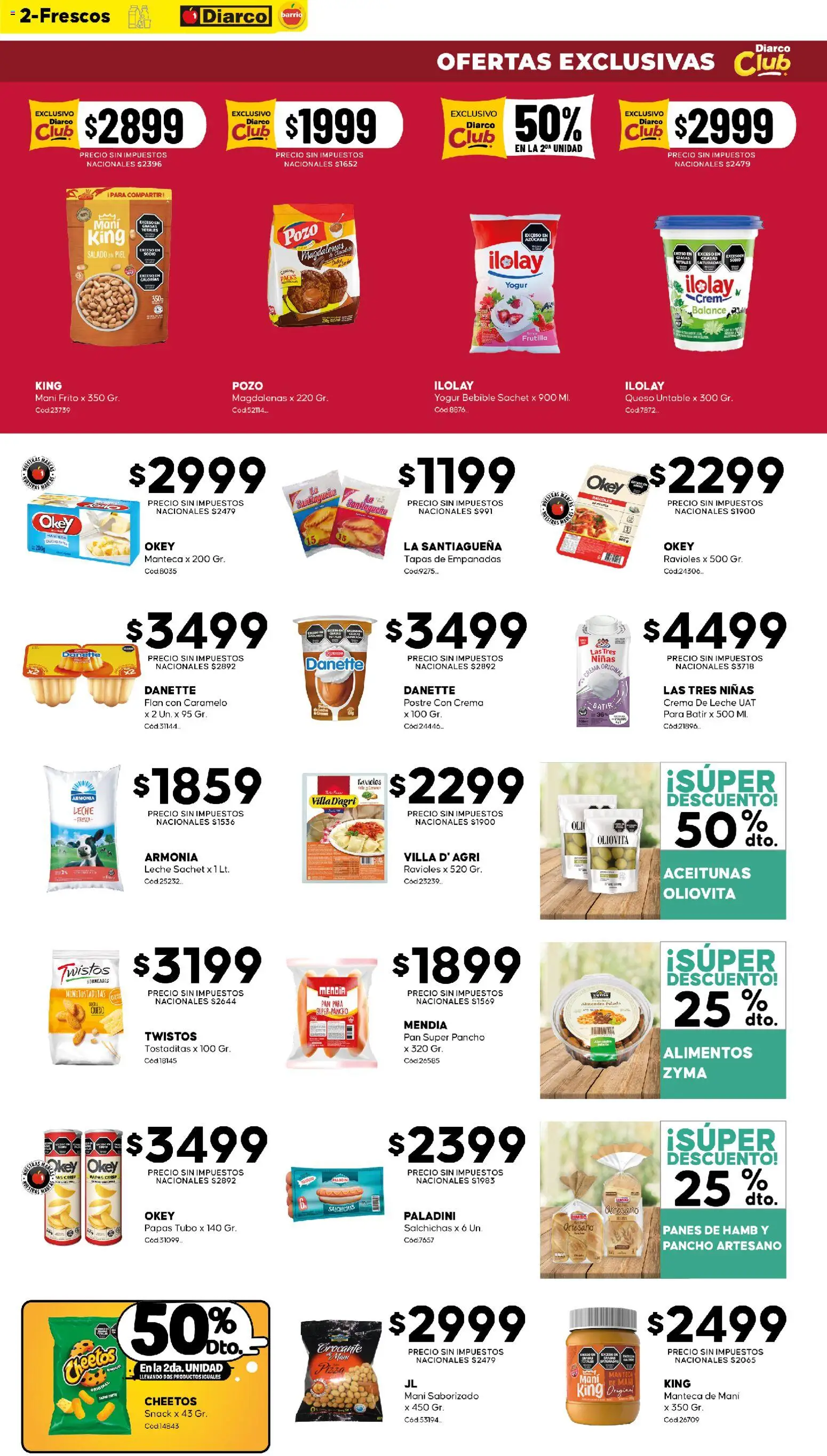 Vista previa del folleto de la tienda Diarco válido desde el 21/09/2026 