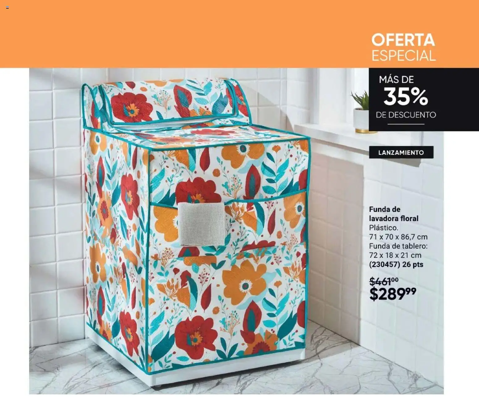 Vista previa las ofertas de la tienda AVON - Casa & Estilo 4 2026 desde el 20/02/2026 - Lavadora, Funda