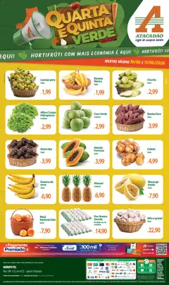 Pré-Visualização do folheto "Atacadão ofertas - TO" da loja Atacadão válido a partir de 10/06/2026