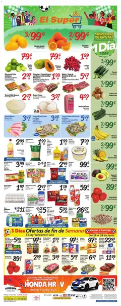 Ad Preview of El Super El Super Weekly Ad from 06/24/2026