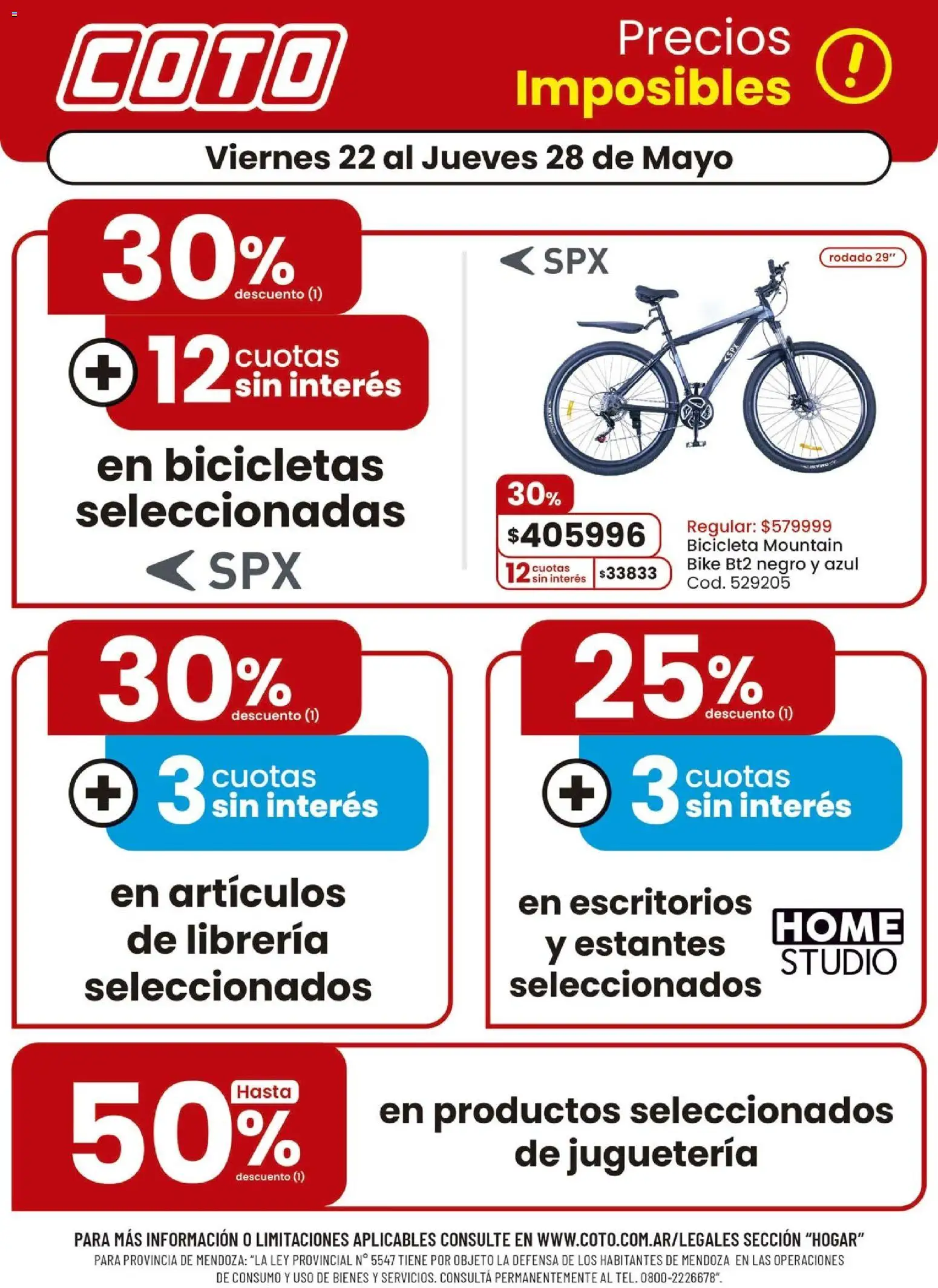 Vista previa del folleto de la tienda Coto válido desde el 22/05/2026 