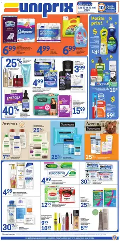 Preview of leaflet Uniprix weekly flyer / circulaire from shop Uniprix is valid from May 28, 2026