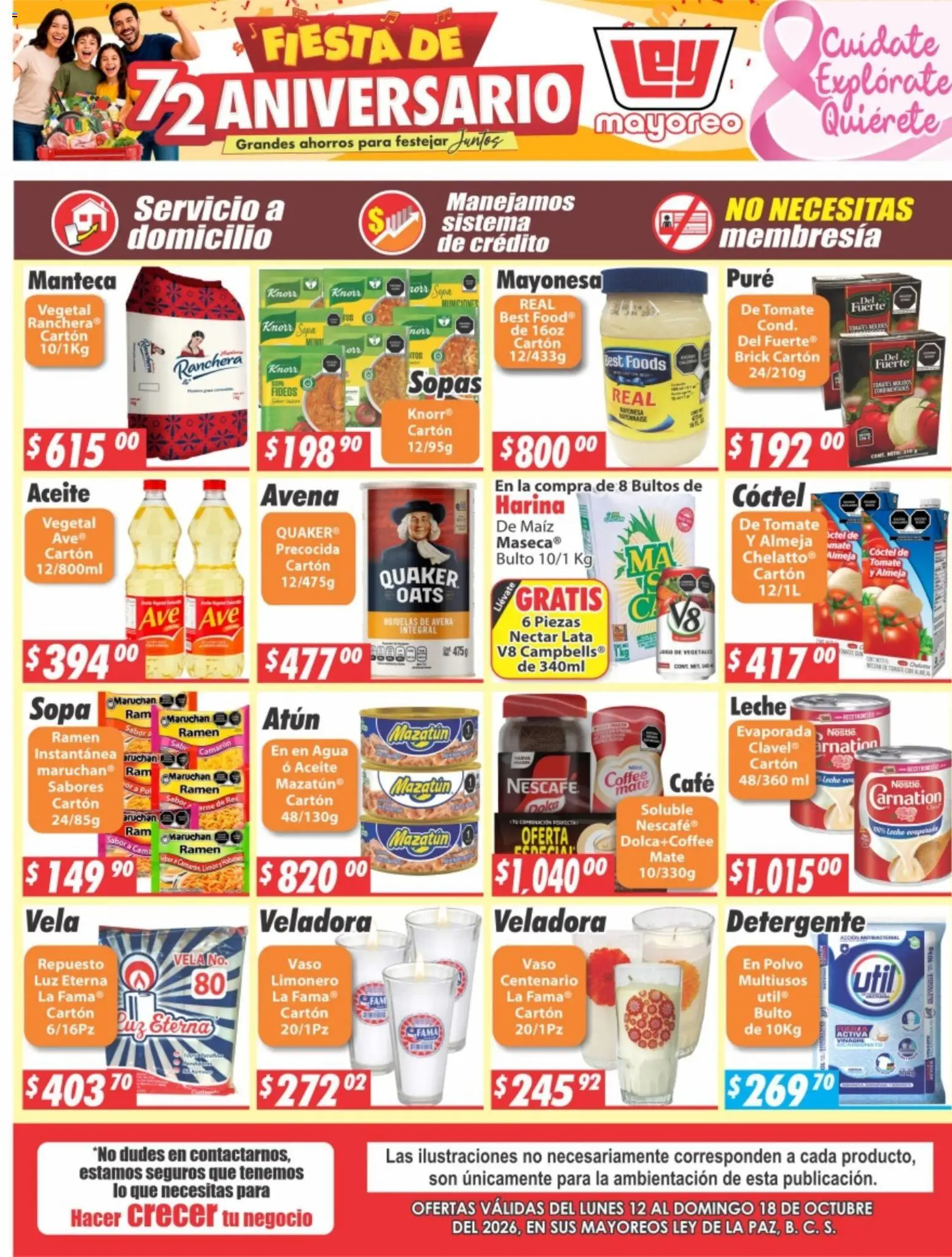Vista previa las ofertas de la tienda Casa Ley - Casa Ley folleto La Paz desde el 12/10/2026 