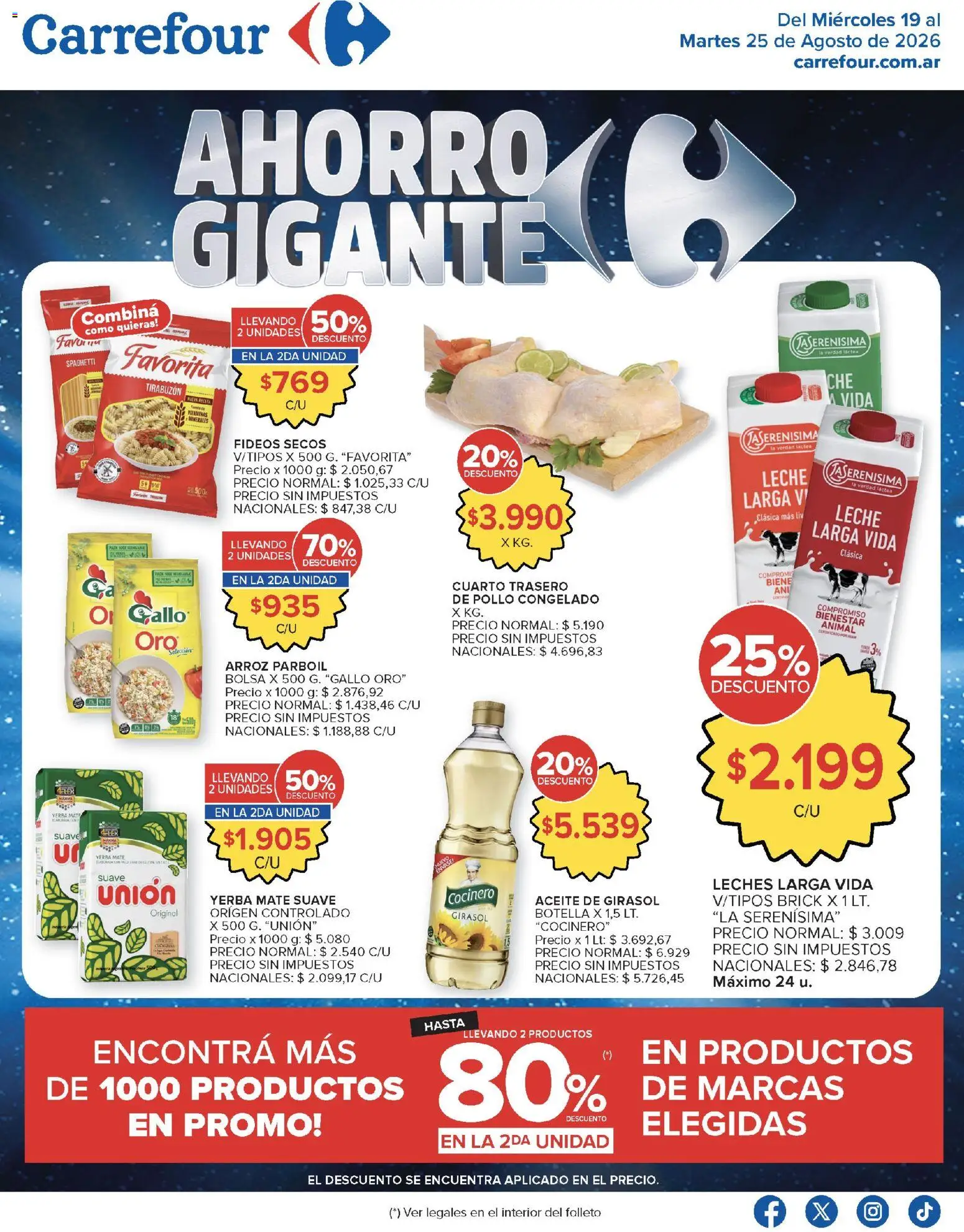 Vista previa del folleto de la tienda Carrefour válido desde el 19/08/2026 
