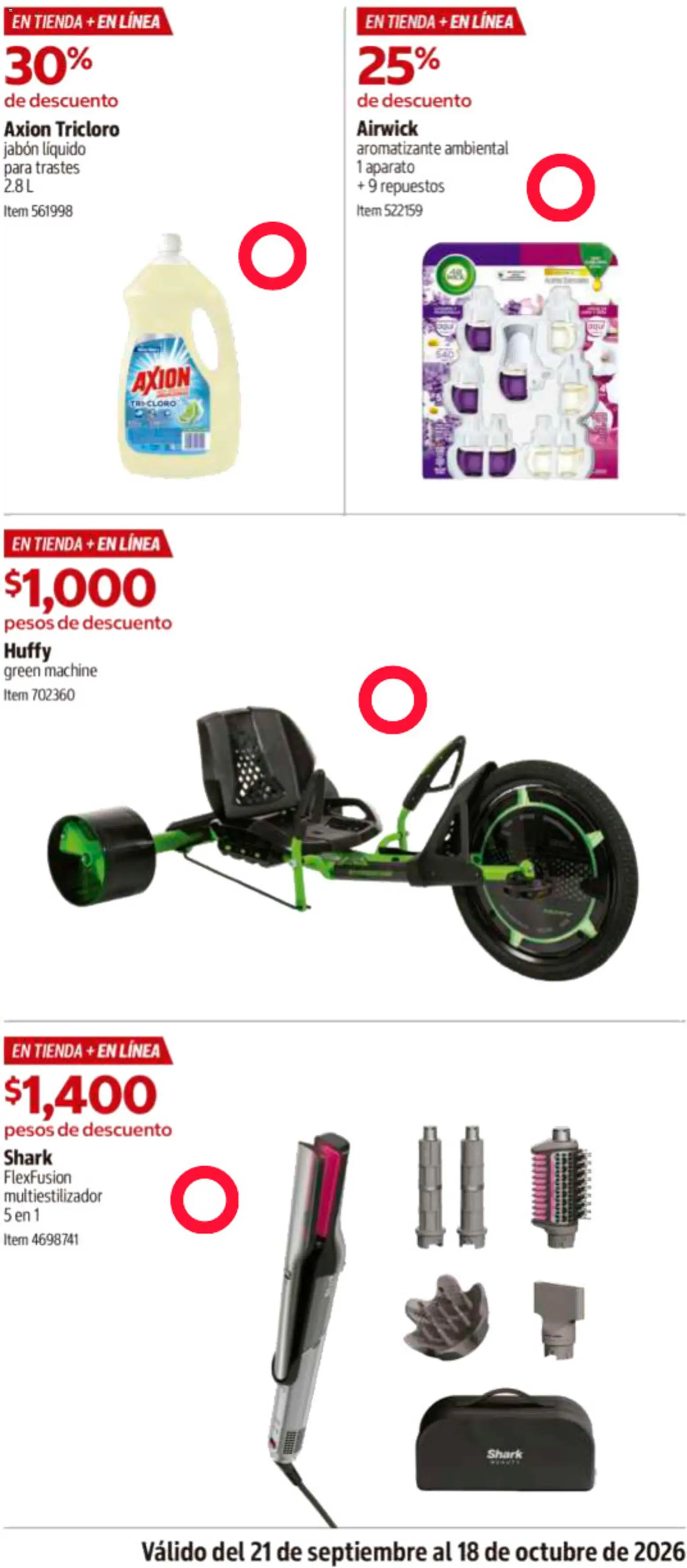 Vista previa las ofertas de la tienda Costco - Costco catálogo desde el 21/09/2026 - Jabón, Cloro, Jabón líquido