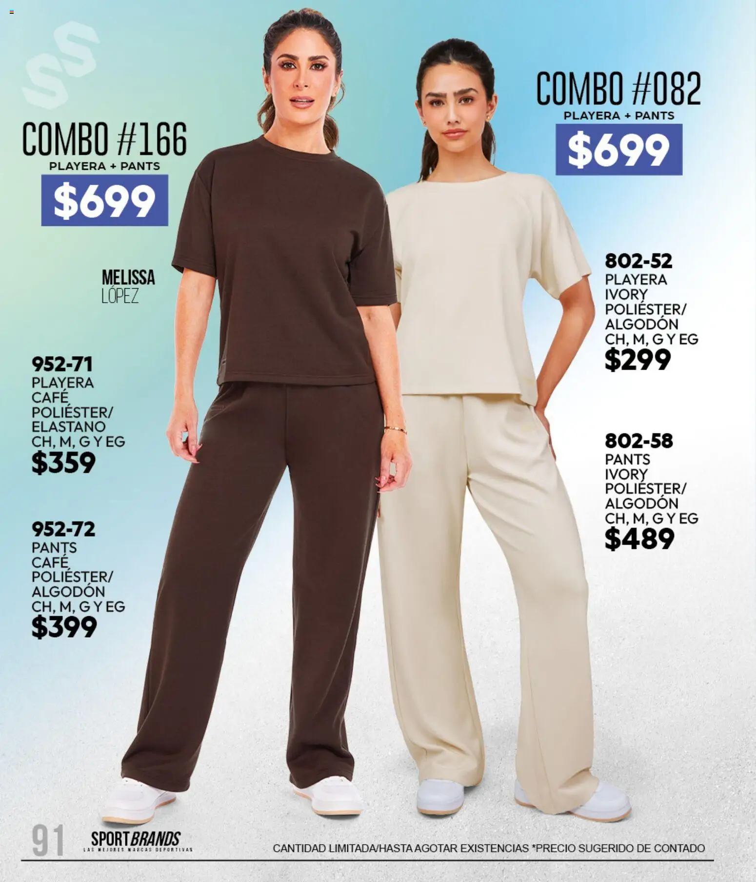 Vista previa las ofertas de la tienda Cklass - Cklass catálogo Sportbrands Dama Invierno desde el 11/09/2026 